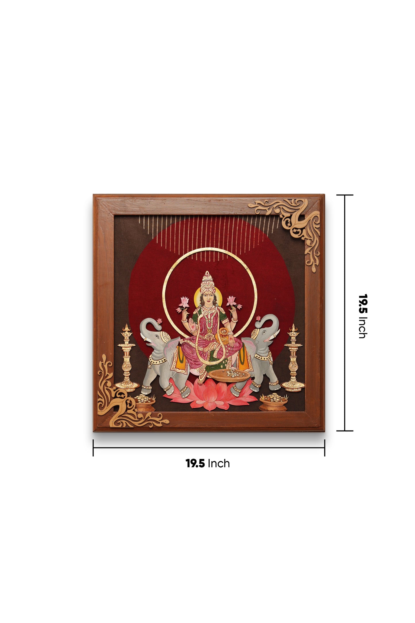 Dhanlakshmi Wall Frame