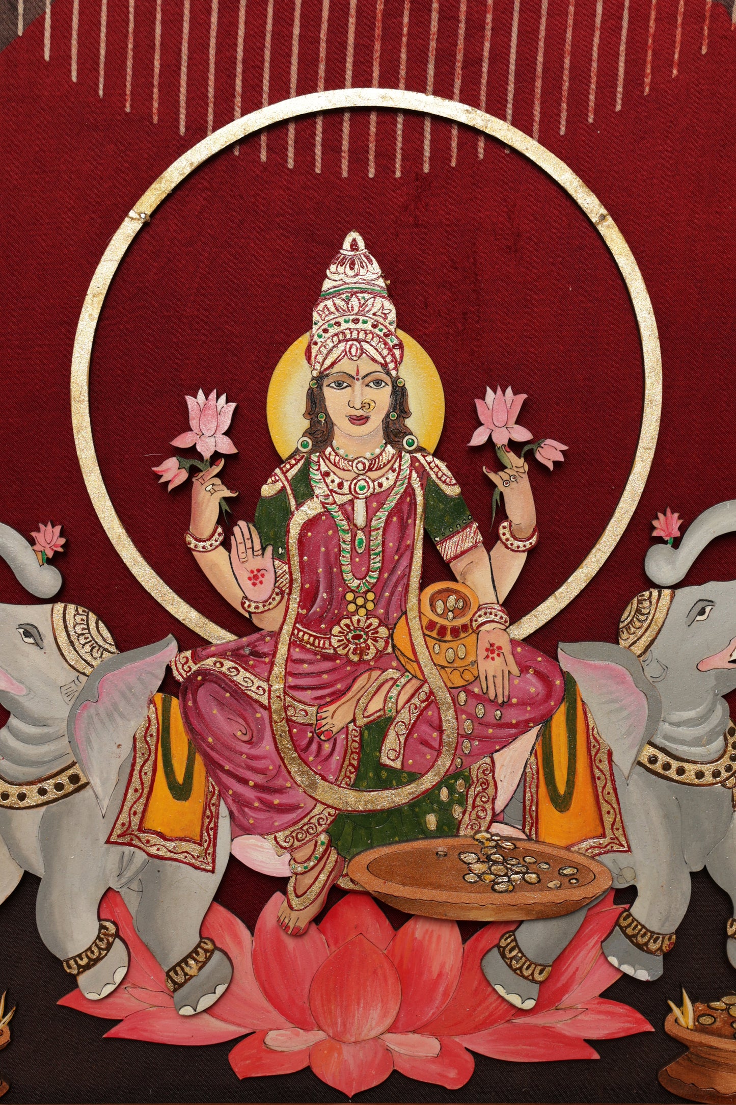 Dhanlakshmi Wall Frame