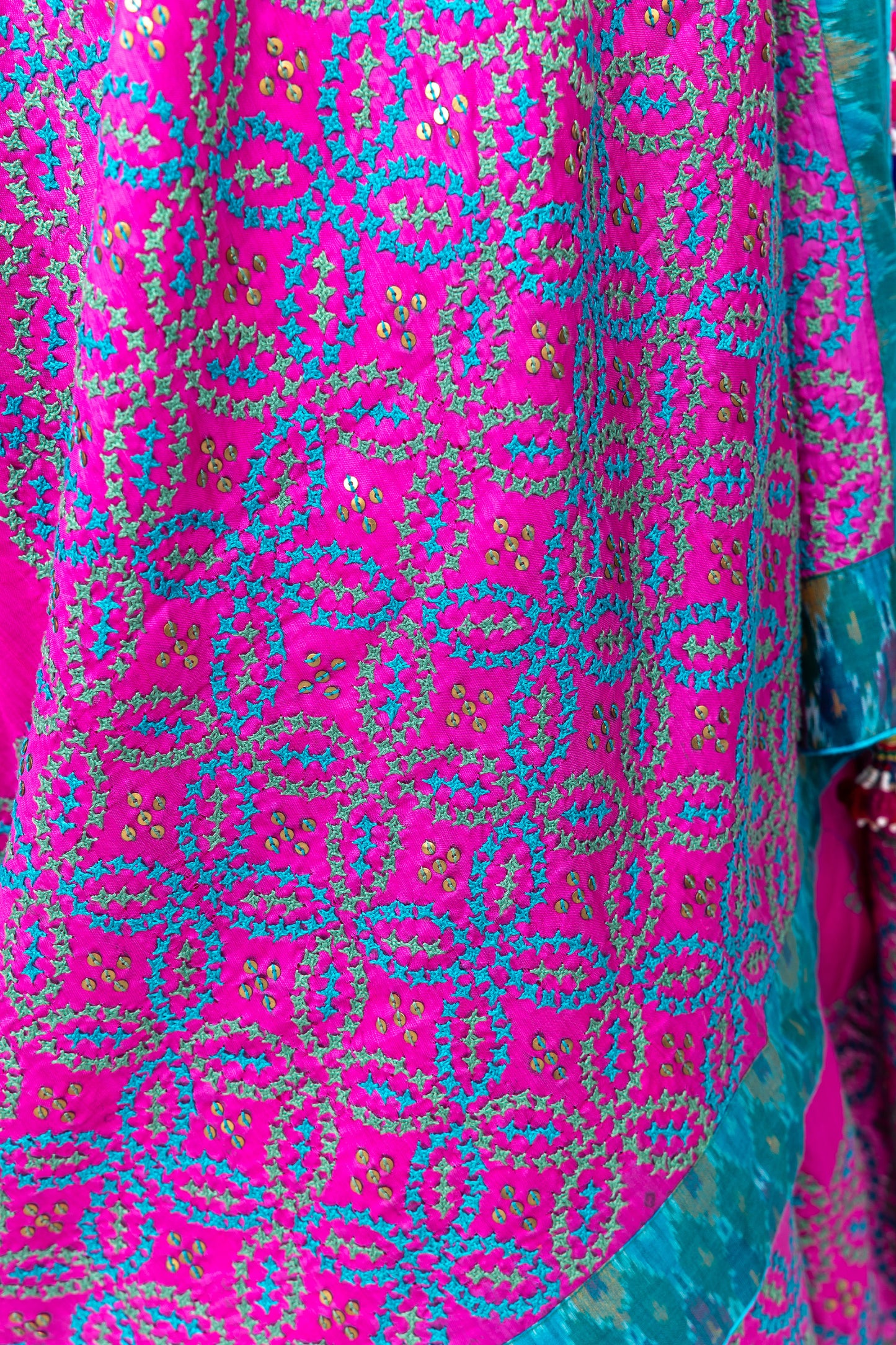 Rani Pink Satin Silk Saree – Timeless Craftsmanship & Vibrant Elegance