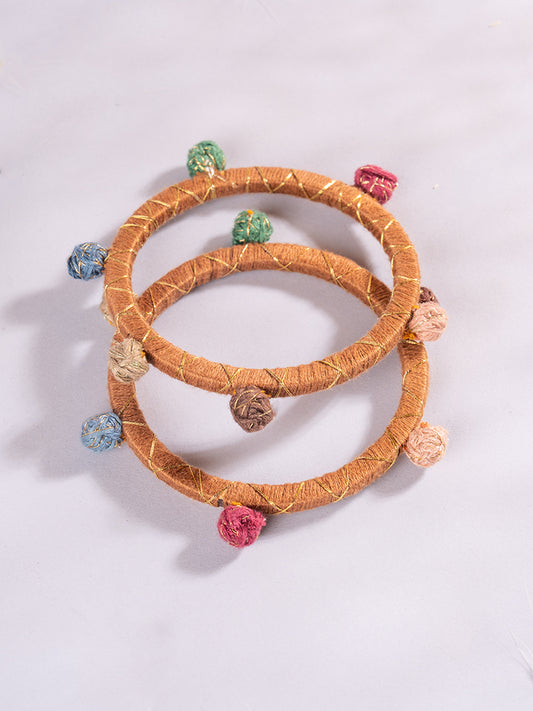 Brown Thread Bangles