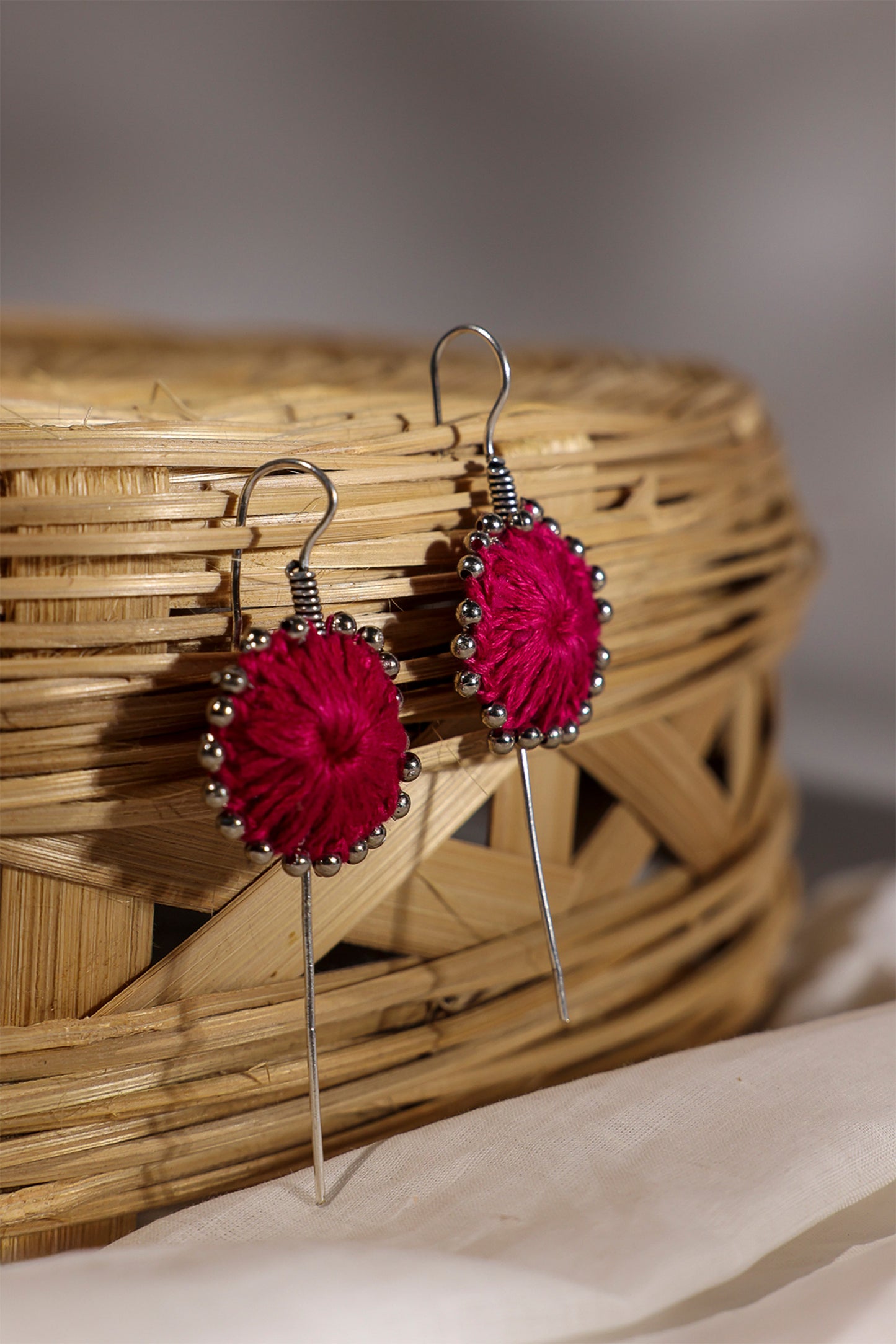 Pink Sun Earcuff