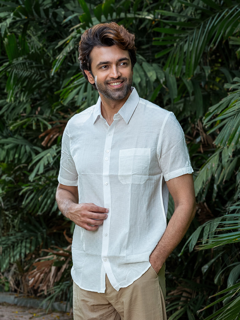 Organic Fabric Short Sleeve Shirt