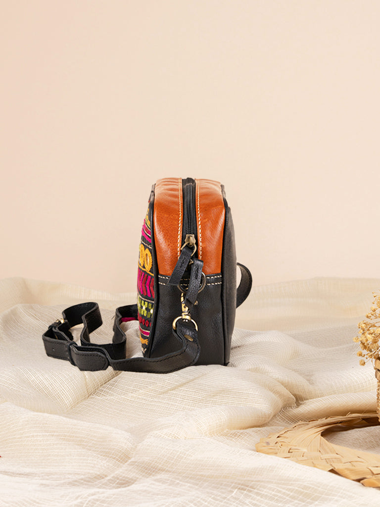 Rectangular Banjara Mirror Sling Bag