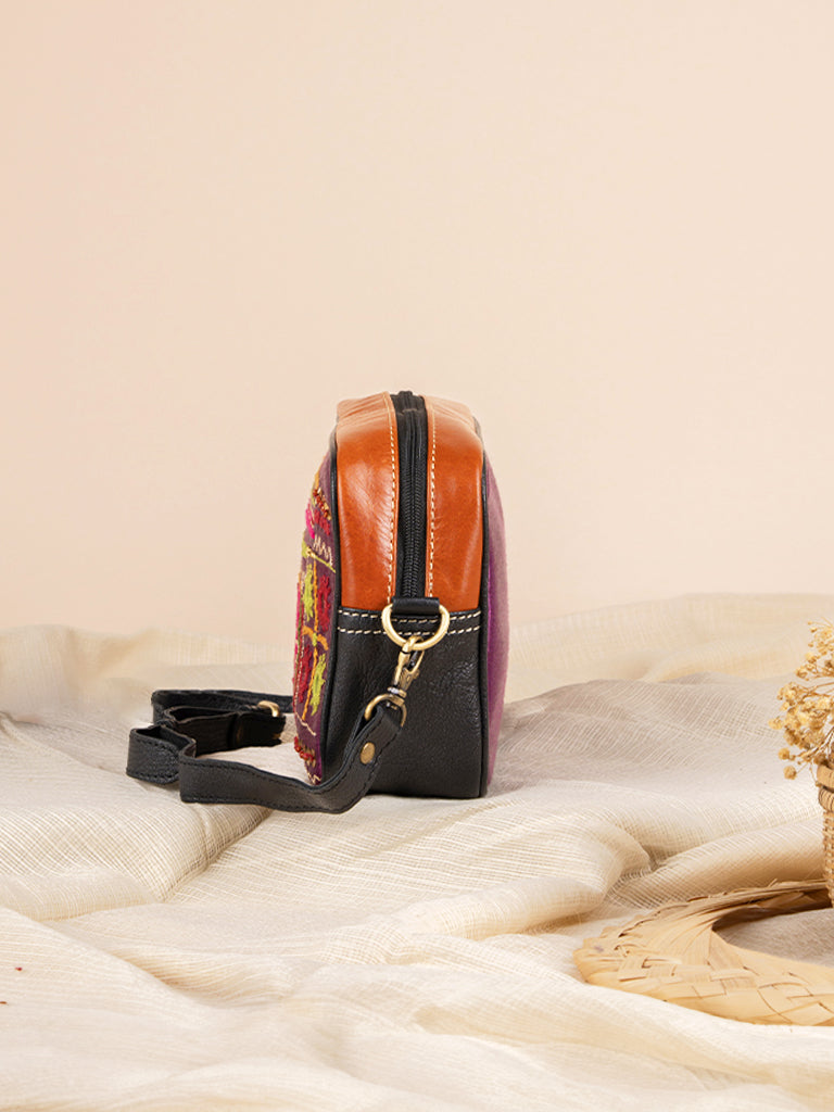 Rectangular Banjara Mirror Sling Bag