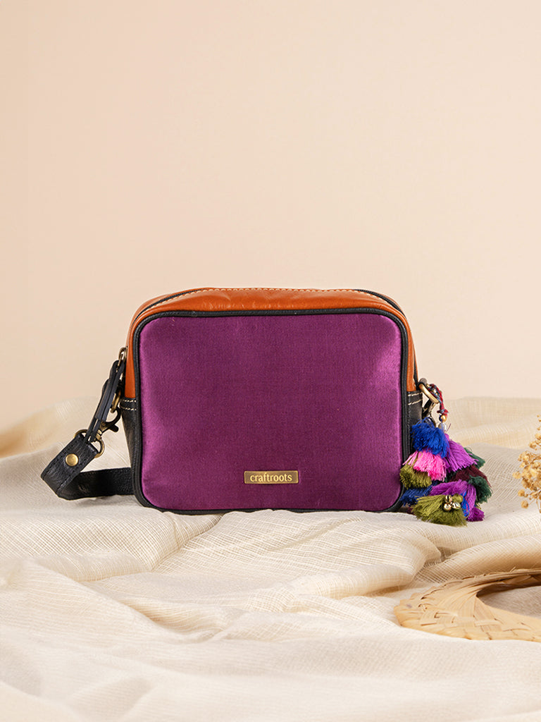 Rectangular Banjara Mirror Sling Bag