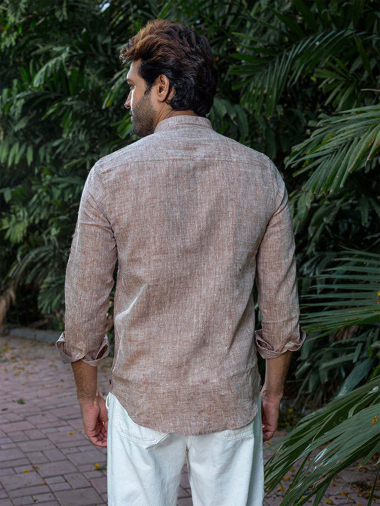 Handwoven Soft Linen Shirt