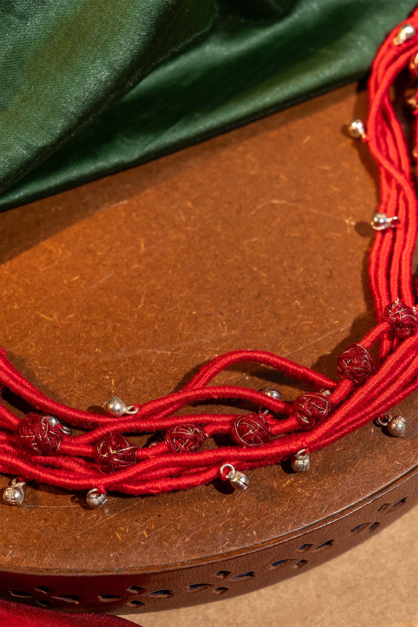 Red Multi Layerd Choker