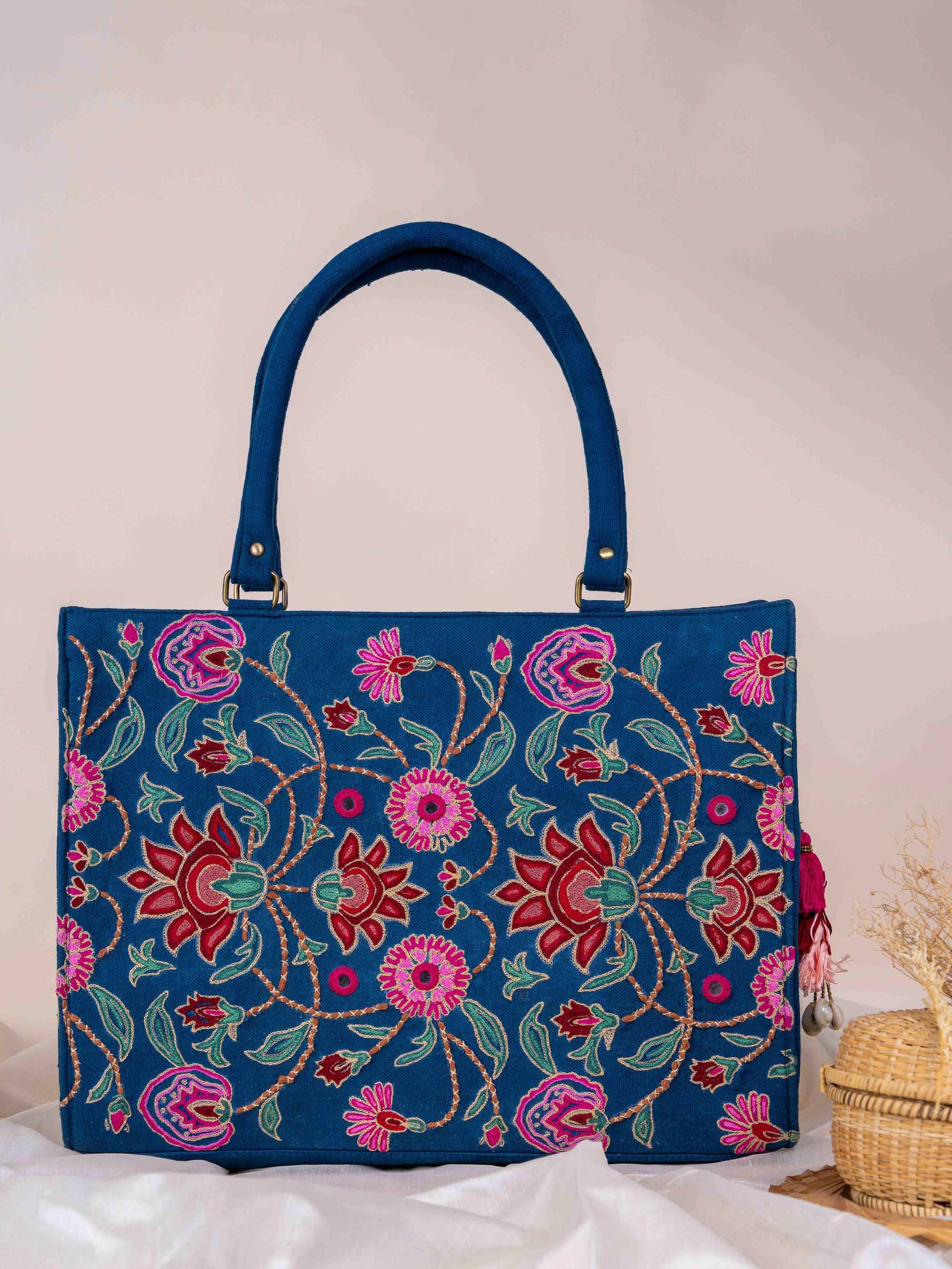 Bloom Flower Tote Bag