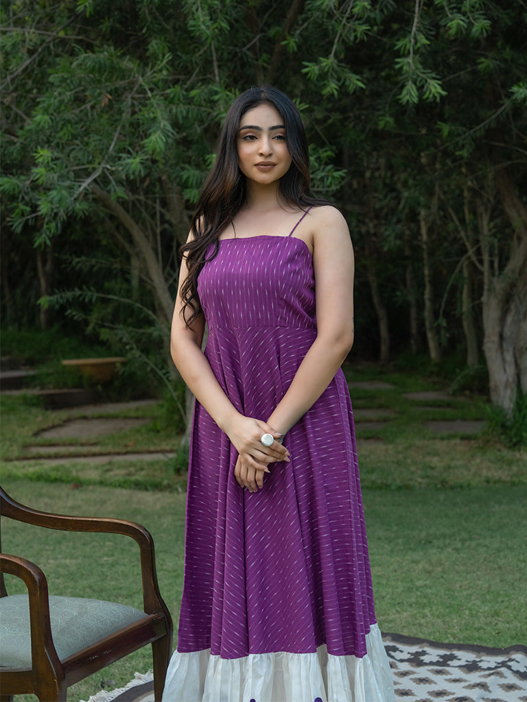 Flary Sling Dress - Pink
