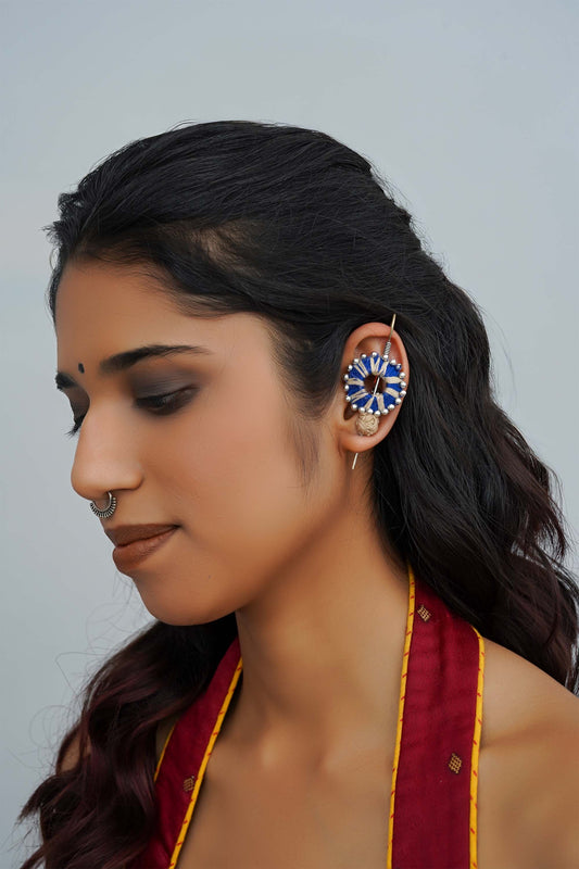 Blue Sun Earcuff