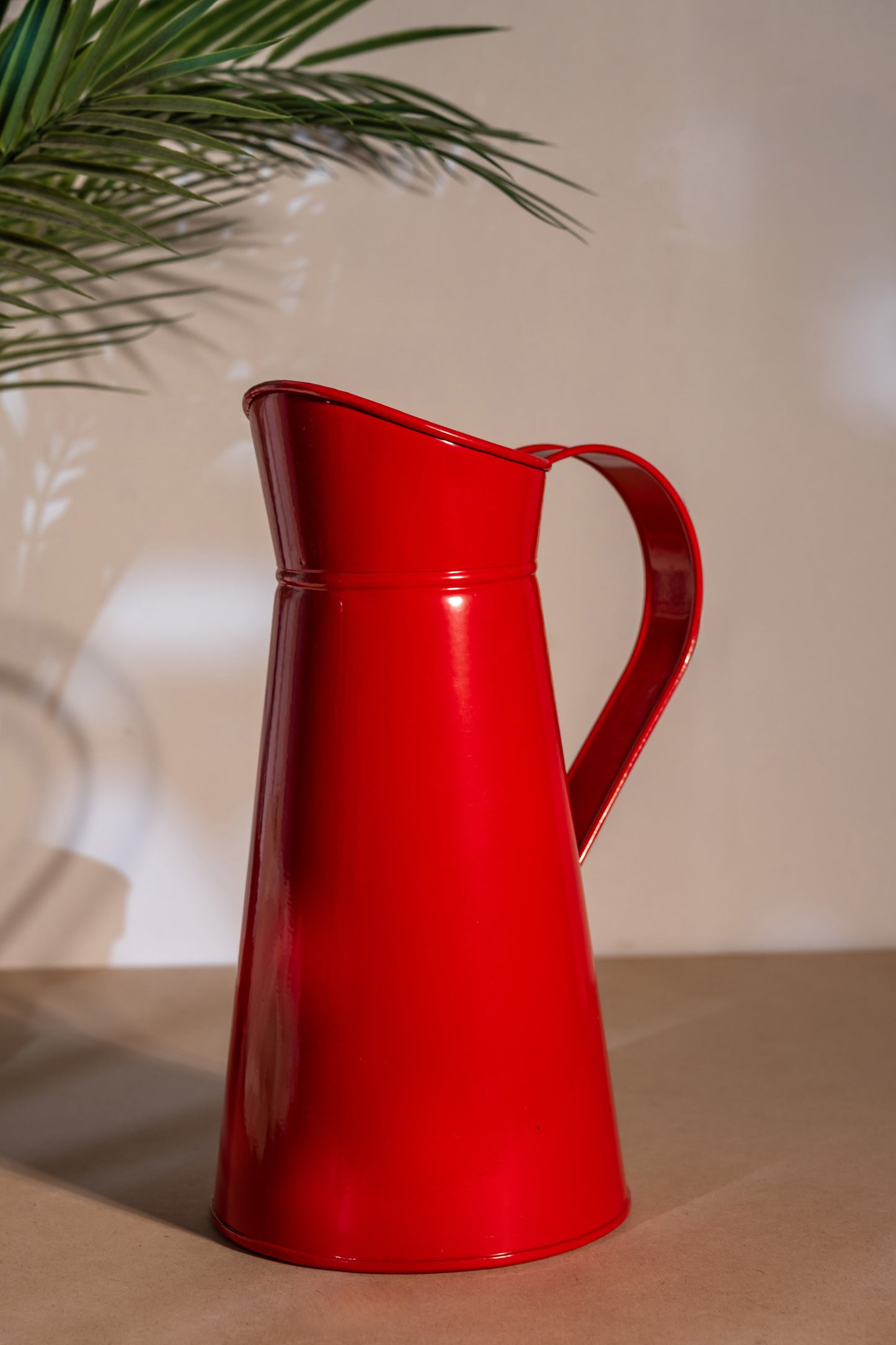 Red Aluminum Casted Water Jug