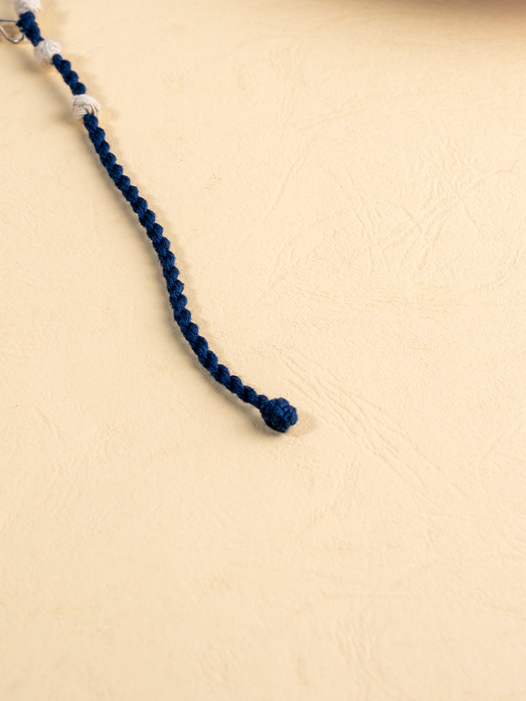 Artisanal Crafted Hanumanji Blue Rakhi