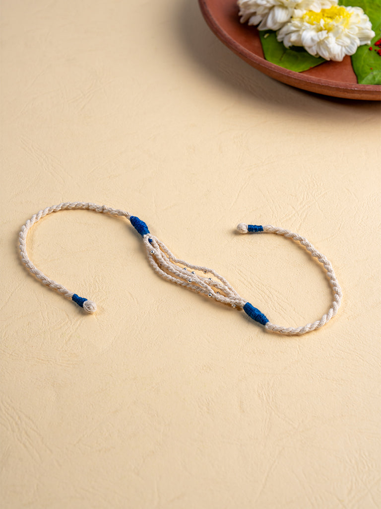 Artisanal Crafted Sutar Strings Rakhi