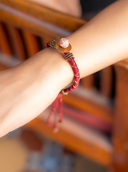 Marron Cord Bracelet