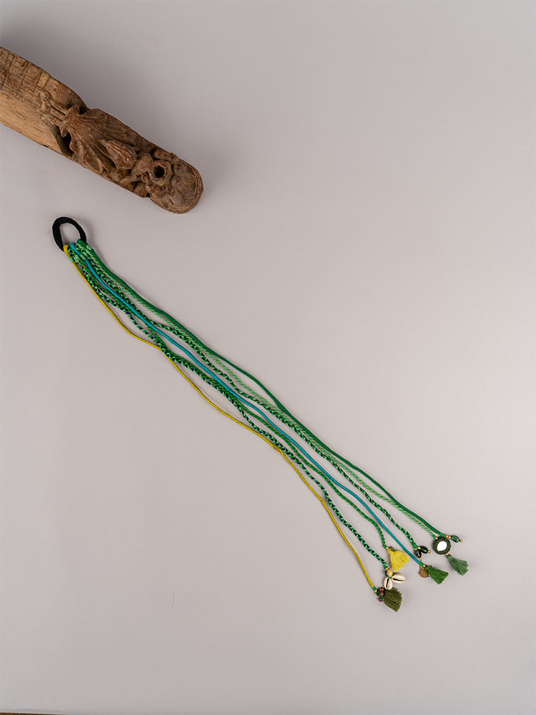 Light Green Shade Bunch Hair String