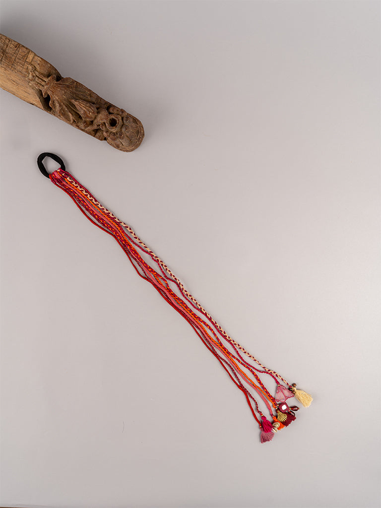 Peach Shade Bunch Hair String