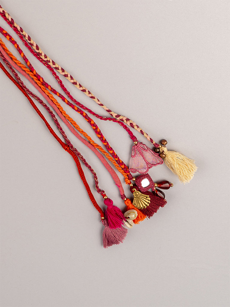 Peach Shade Bunch Hair String