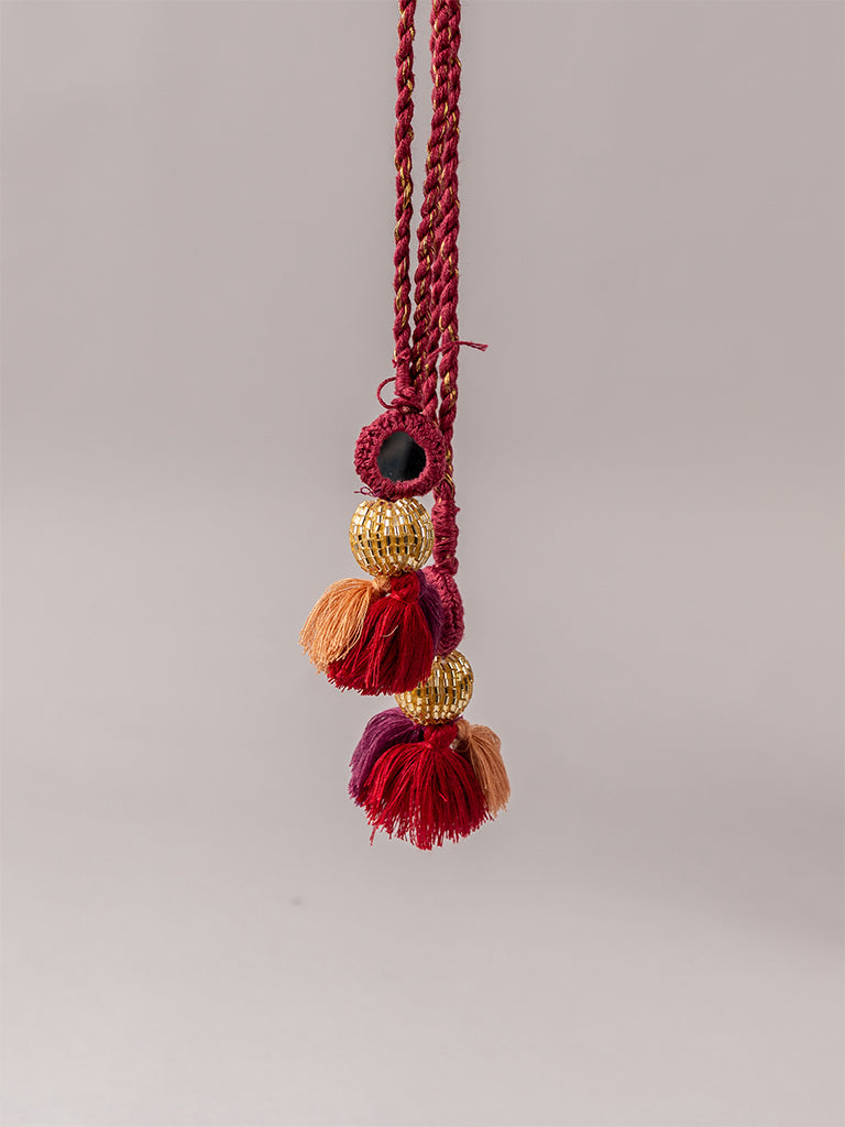 Pink Banjara Ombray Potli Bag