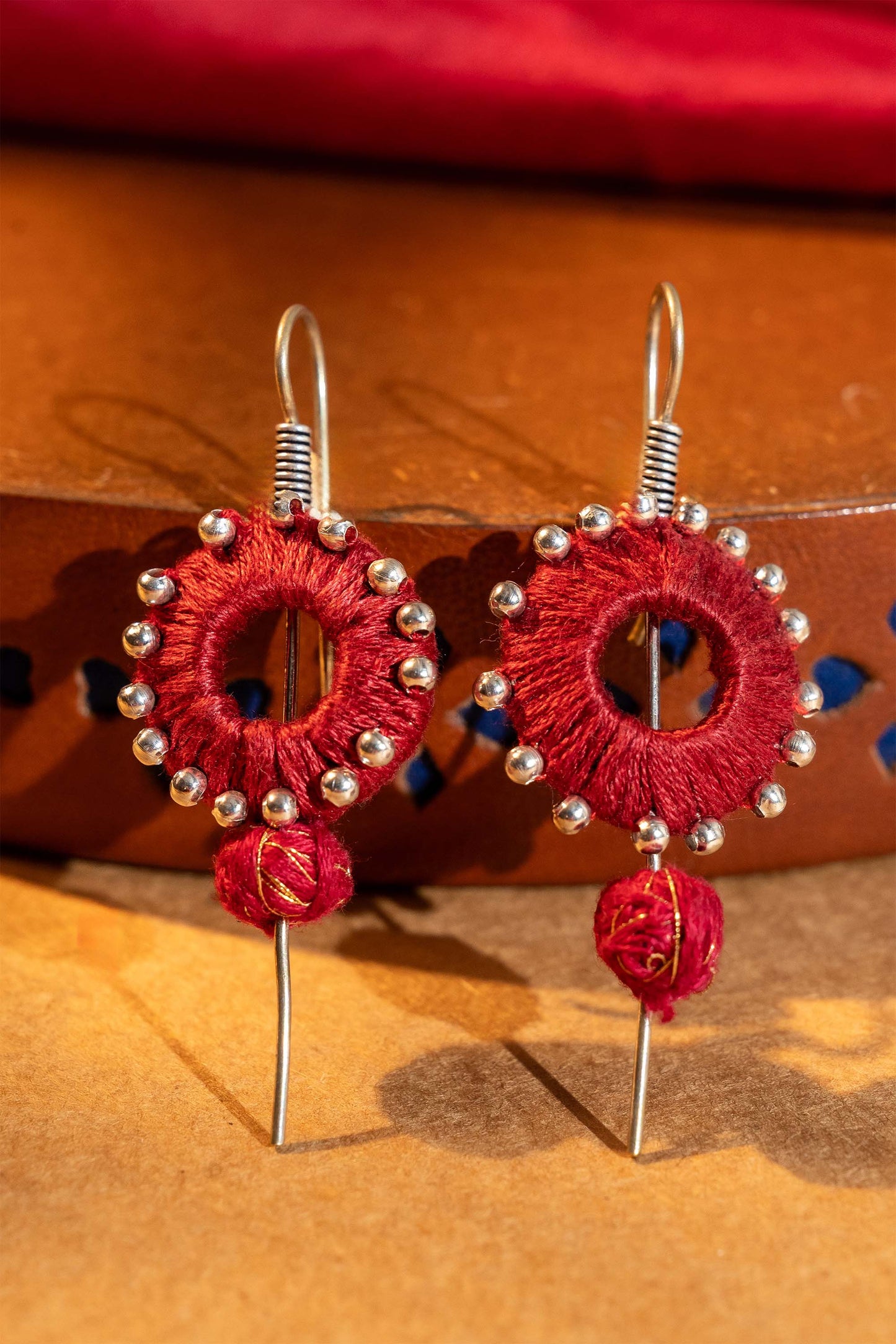 Red Sun Earcuff