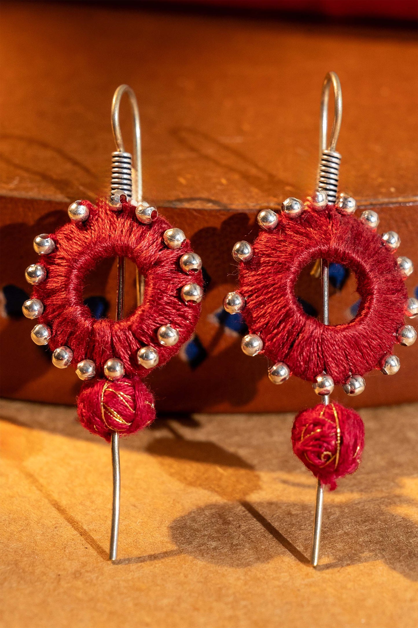 Red Sun Earcuff