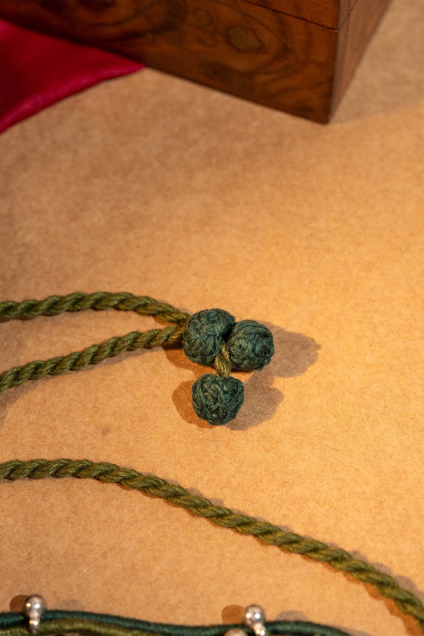 Green Multi Layerd Choker