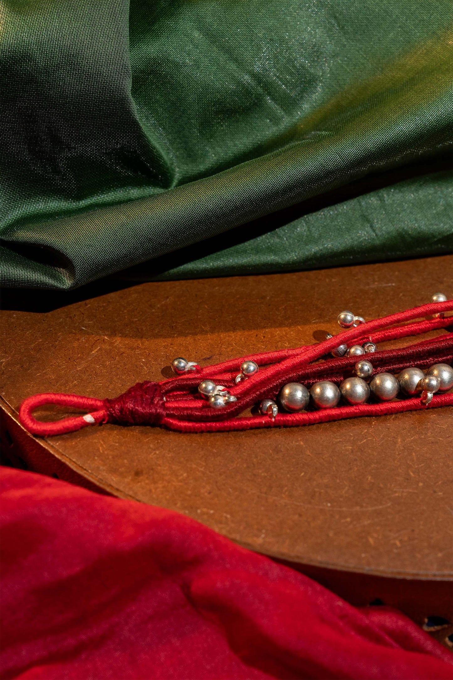 Red Multi Layered Bracelet