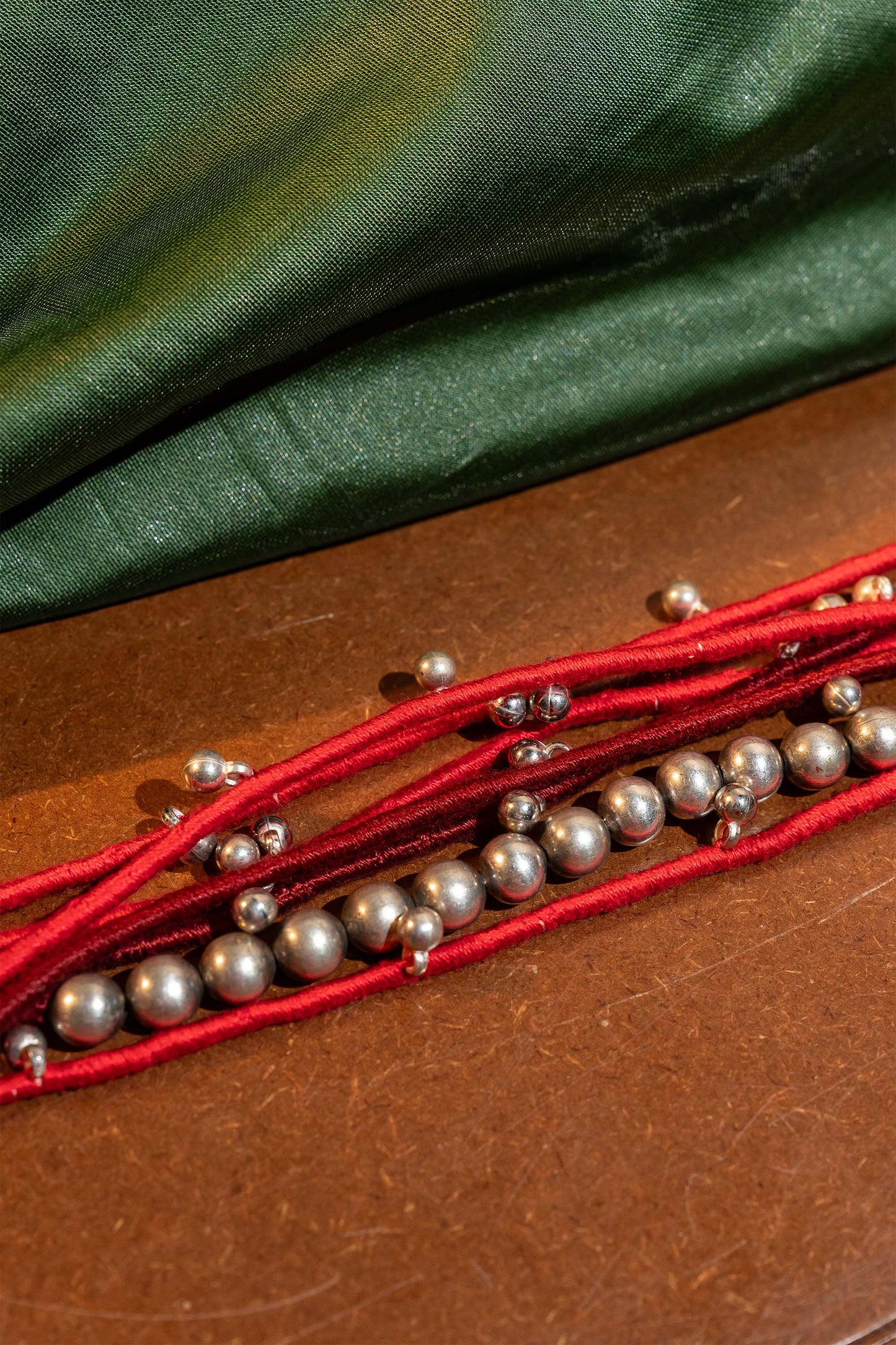 Red Multi Layered Bracelet