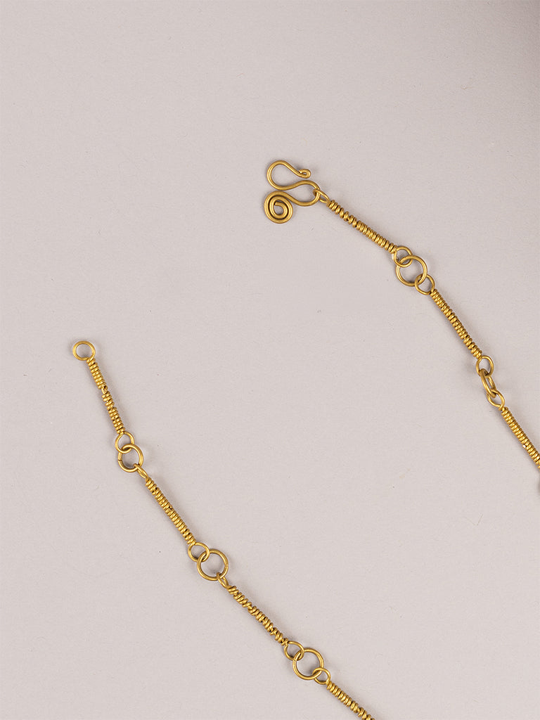 White Marble Crystal Pendant