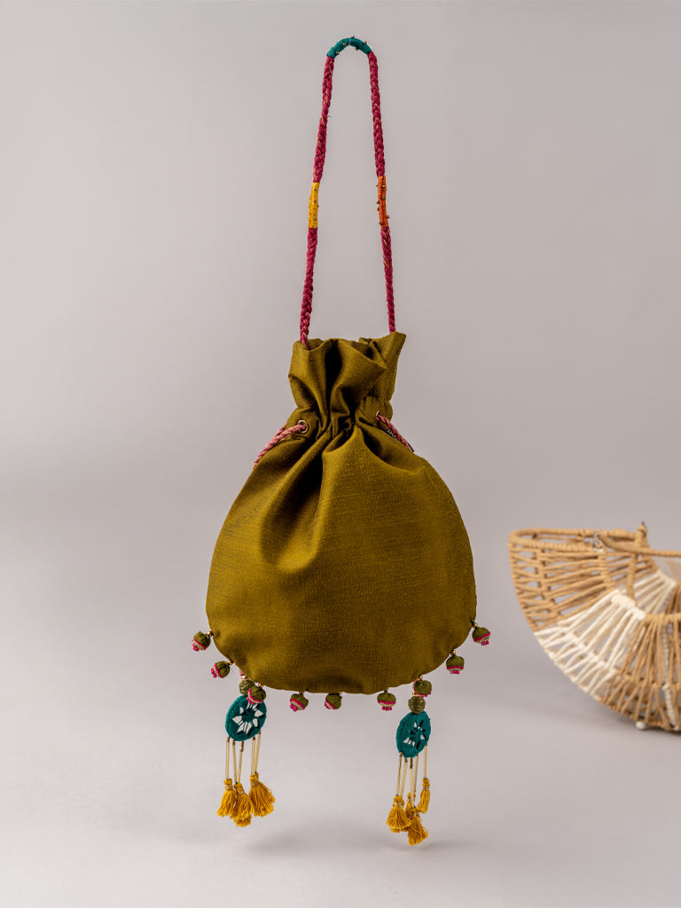 Green Sitara Rabari Potli