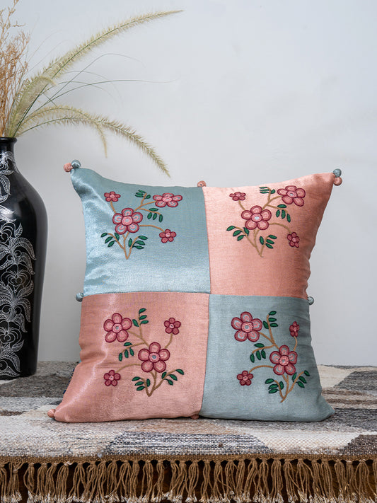 Artisanal Gaji Silk Cushion Cover