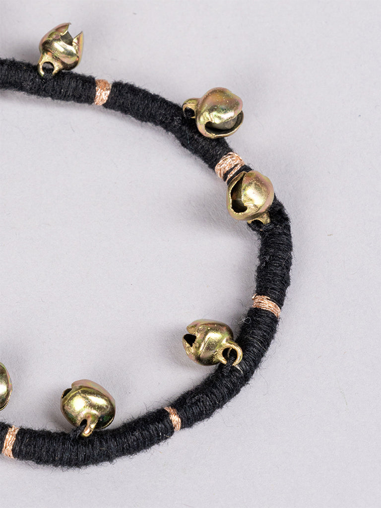 Black Ghunghru Bracelet