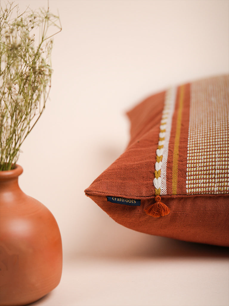 Dashesh Kala Cotton Cushion Cover