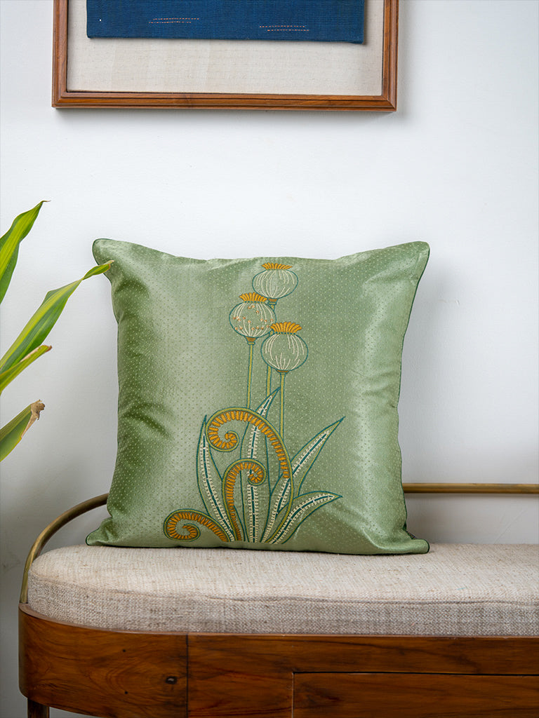 Anaar Teen Aari Cushion Cover