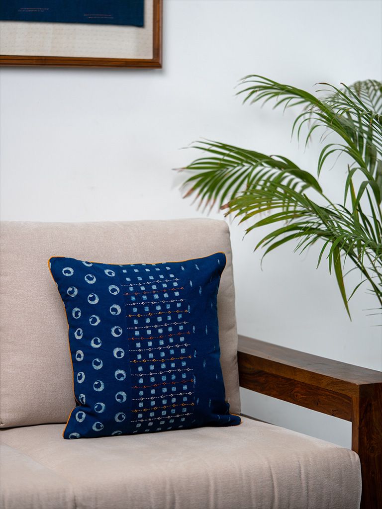 Dot And Line Cushion Cover