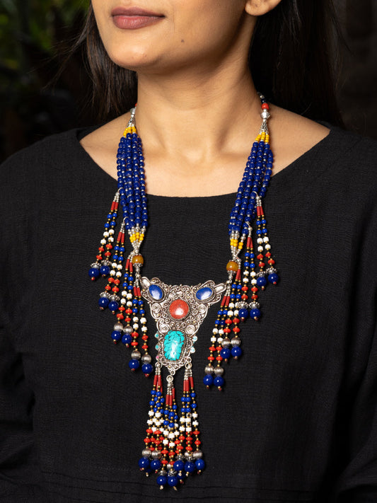 Afghani Drop Bead Necklace