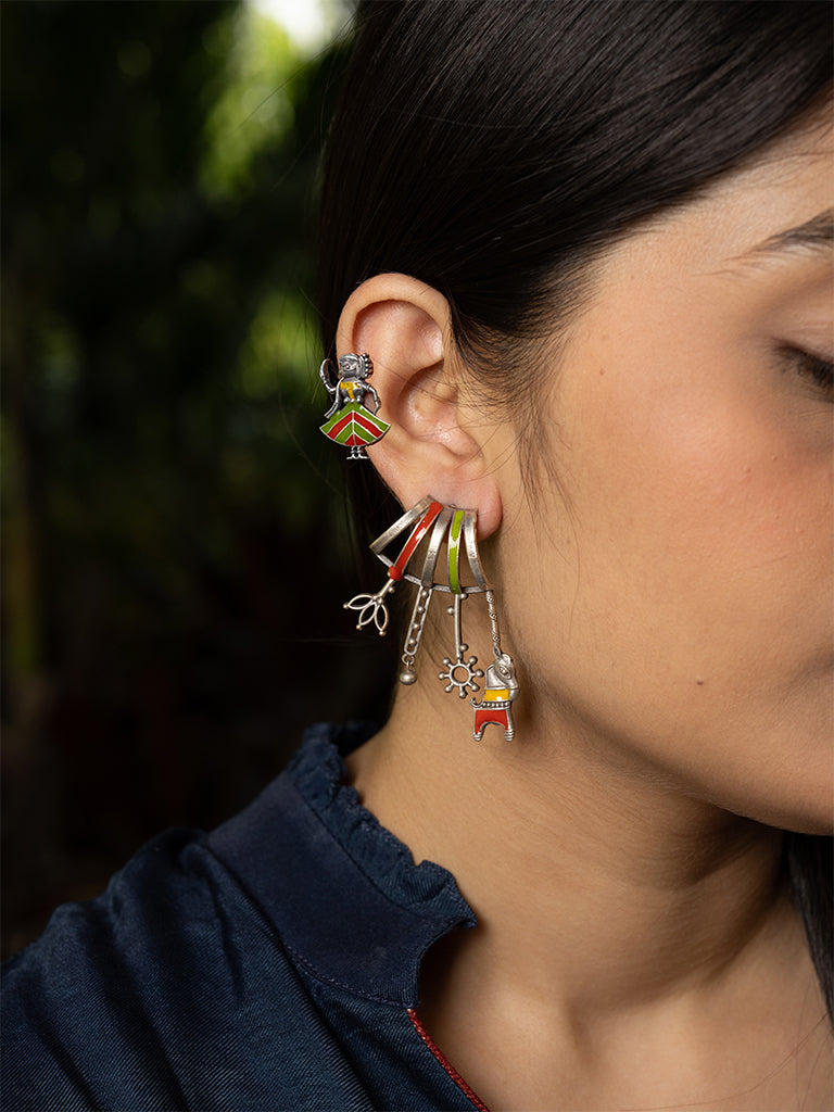 Mohenjo-Daro Earring