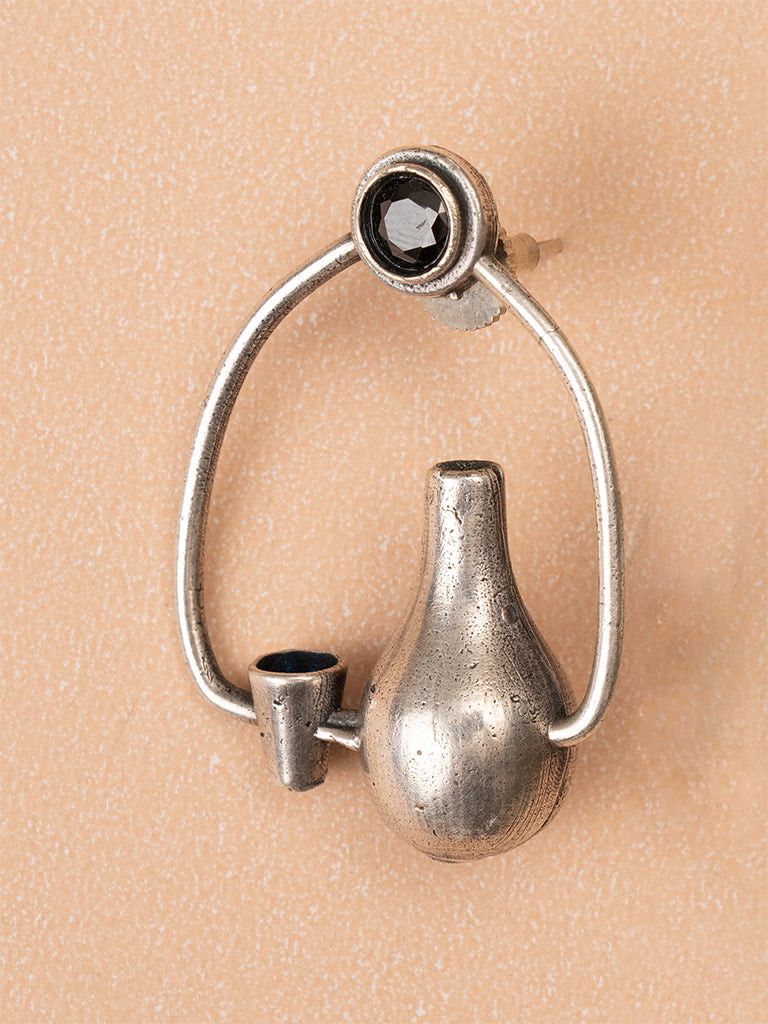 Glass Jug Earring