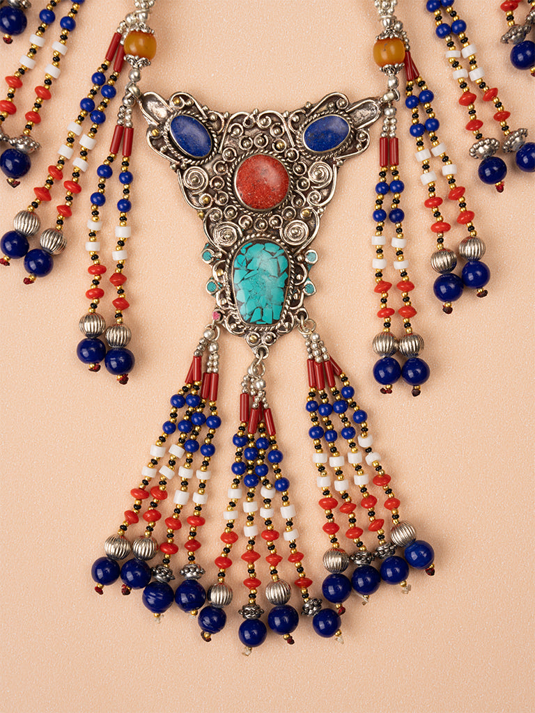 Afghani Drop Bead Necklace