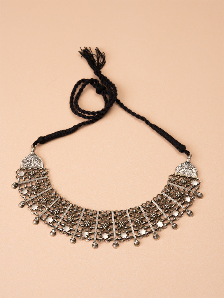 Royal Jali Drop Choker