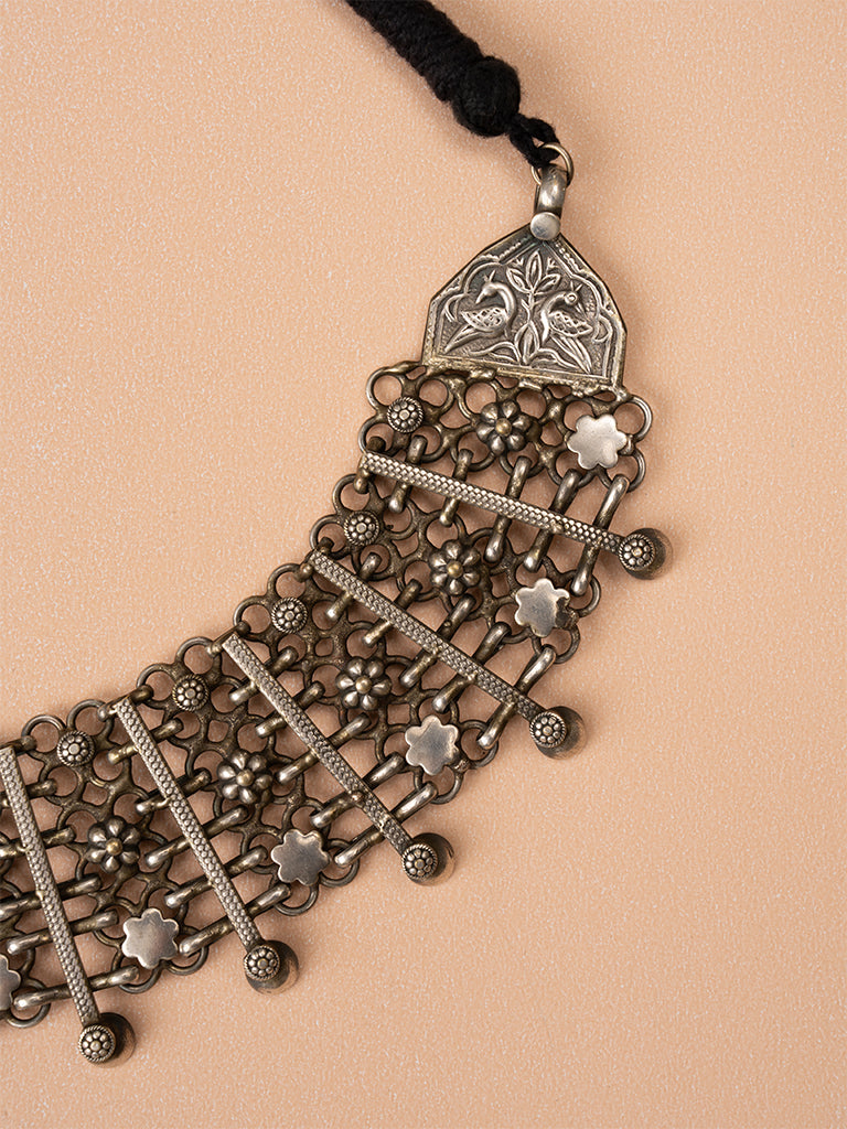 Royal Jali Drop Choker