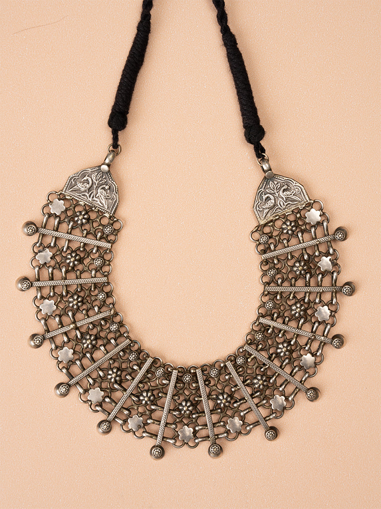 Royal Jali Drop Choker