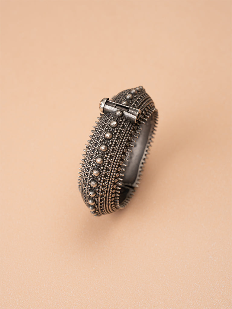 Mandala Oxidised Bangle