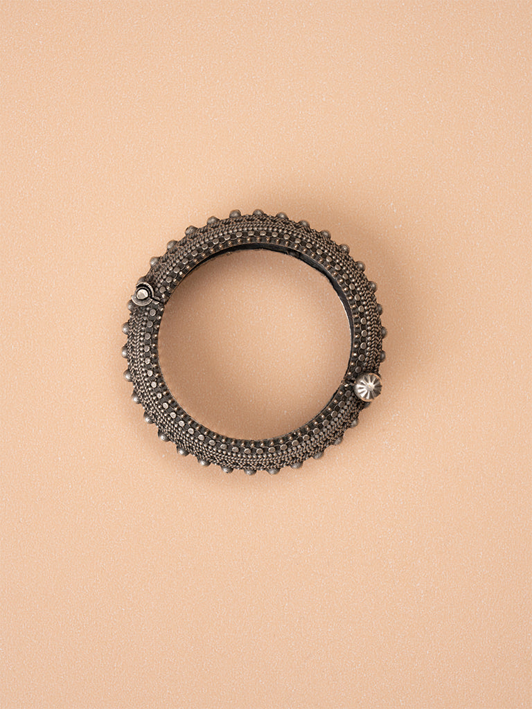 Mandala Oxidised Bangle