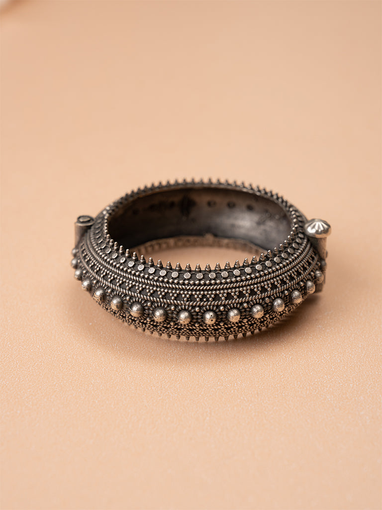 Mandala Oxidised Bangle