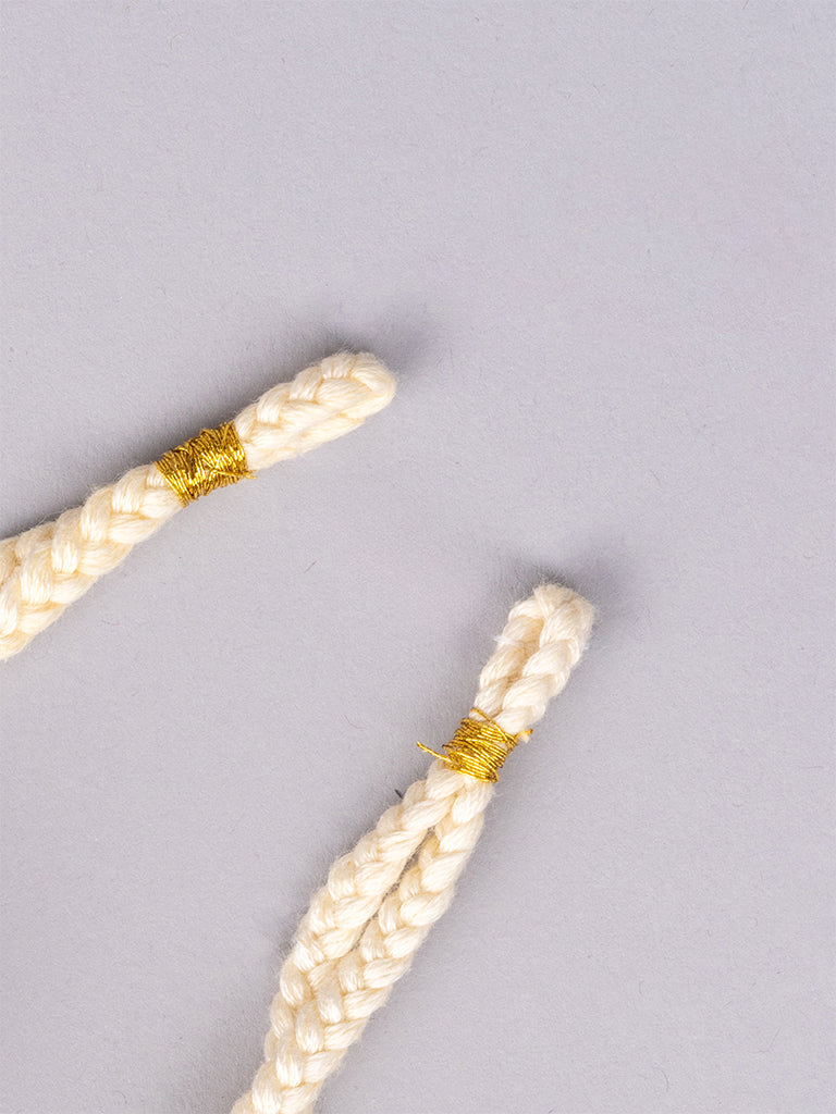 Ivory Dori With Mul Tassels