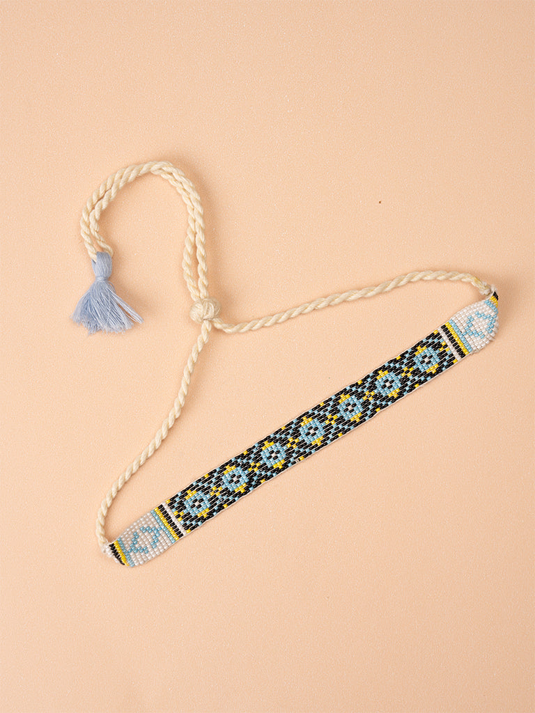 Multi-Colour Beaded Choker