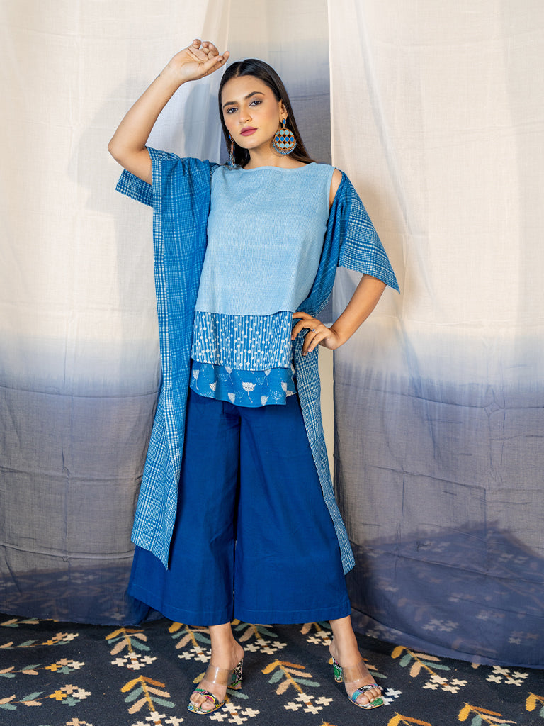 Block Printed Shrug