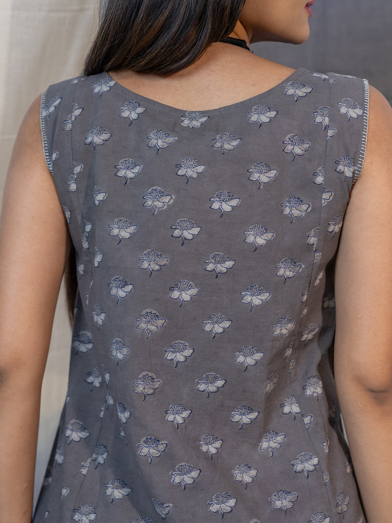 Block Printed Dress