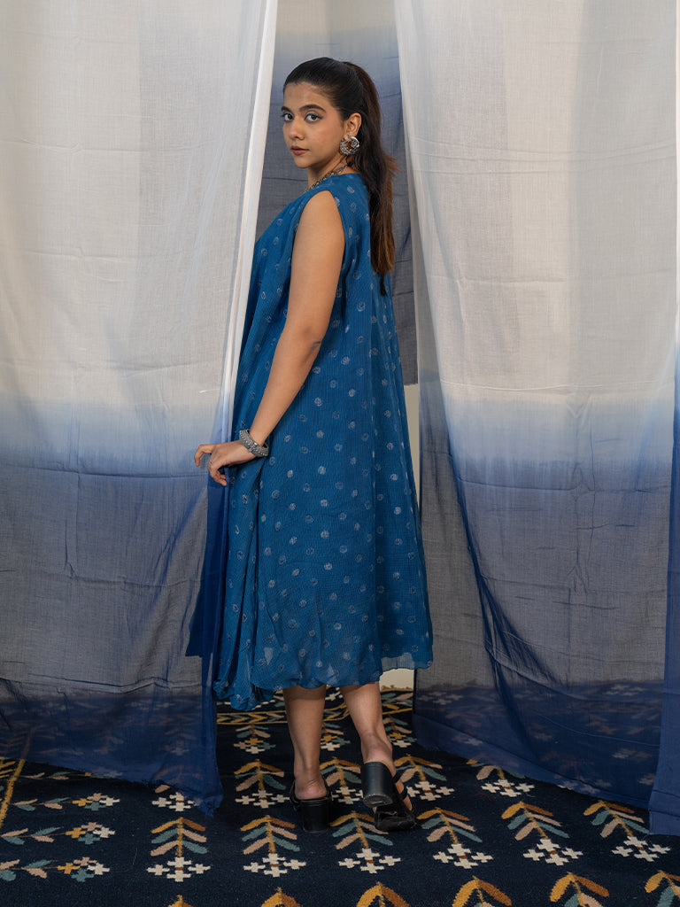 Block Printed Kota Dress