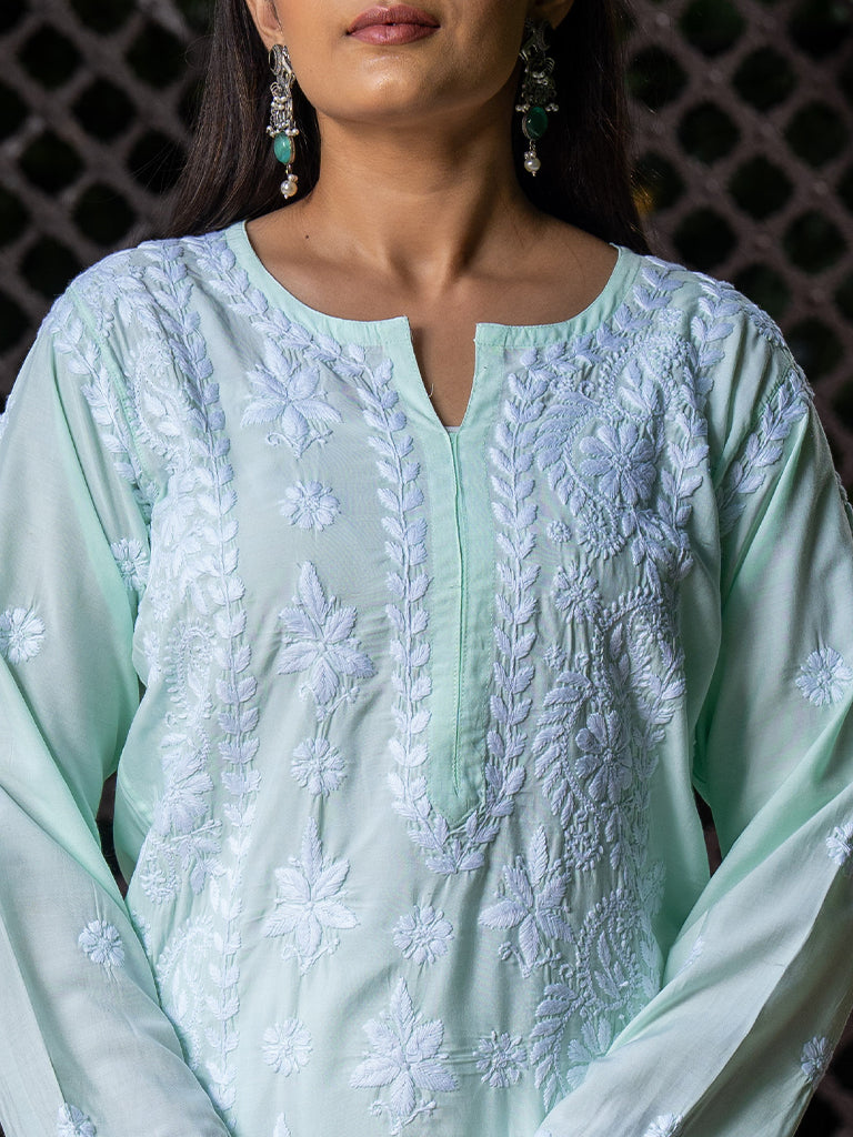 Modal Chikankari Kurta